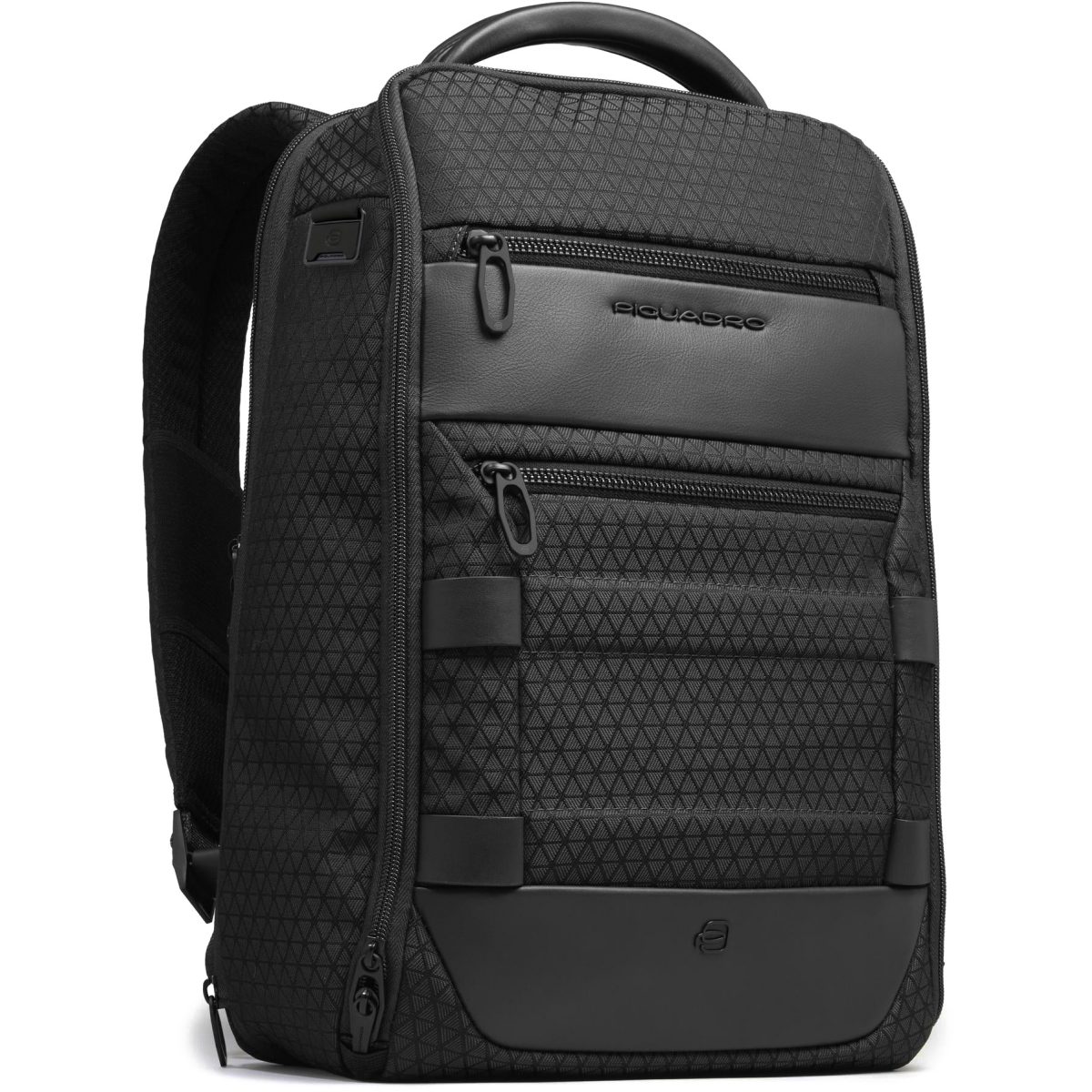 Рюкзак для ноутбука Piquadro Modular Travel Laptop Backpack Fabric Black (CA6827W139) - CA6827W139/N