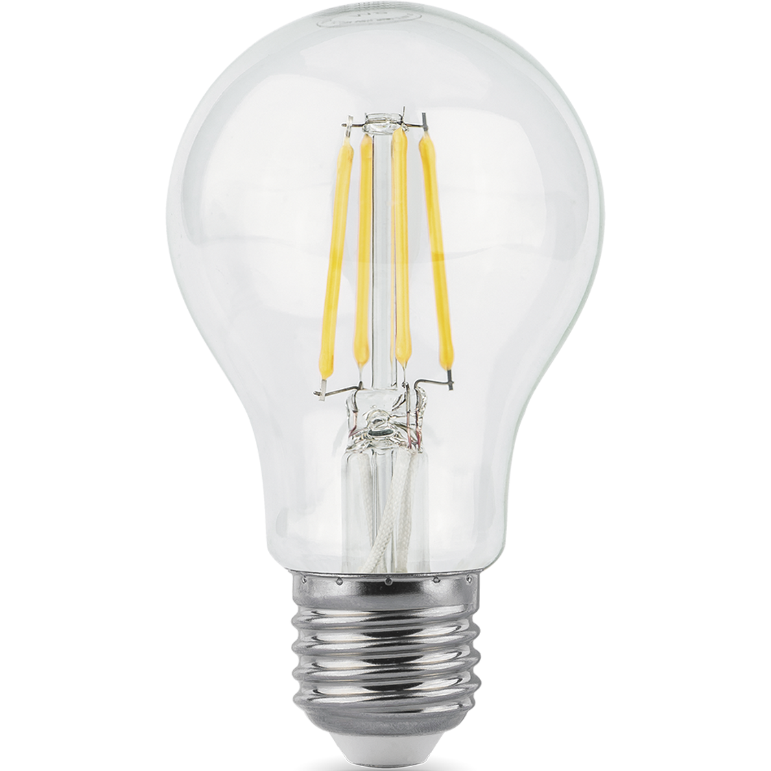 Филаментная лампочка Gauss Filament A60 4100K (6 Вт, E27) 10 шт.