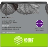 Ленточный картридж Cactus CS-DK22212 Black