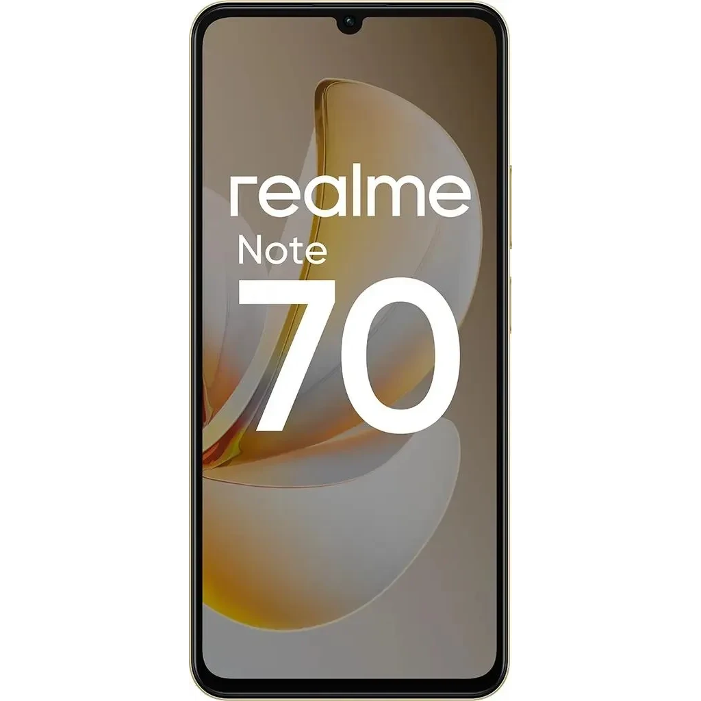 Смартфон Realme Note 70 6/128GB Gold (RMX5313) - 6941764470620 - фото 3