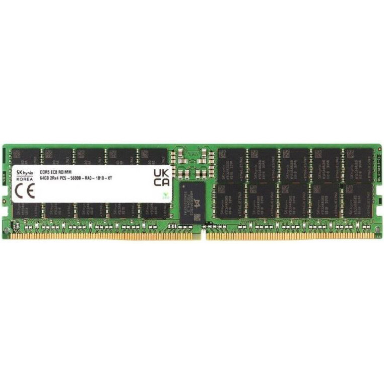 Оперативная память 64Gb DDR5 5600MHz Hynix ECC Reg (HMCG94AGBRA632N) OEM