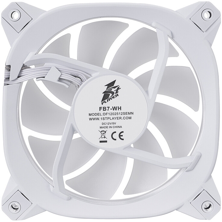 Вентилятор для корпуса 1STPLAYER FB7 ARGB White - FB7-WH - фото 11