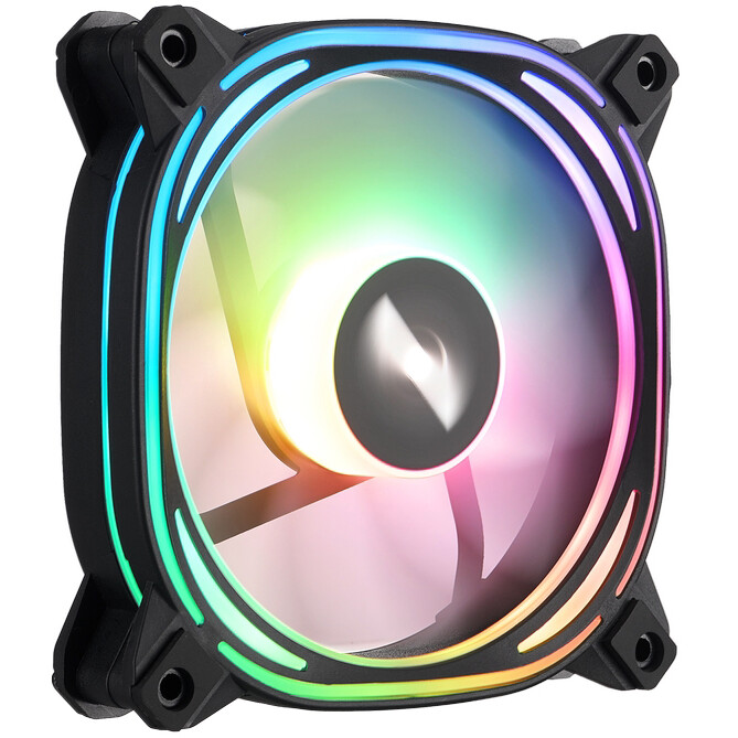 Вентилятор для корпуса 1STPLAYER FB7R ARGB Black - FB7R-BK - фото 4