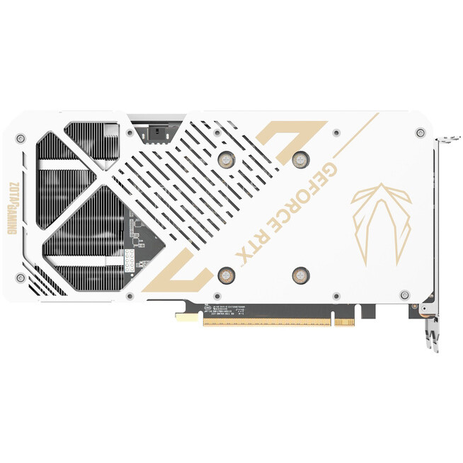 Видеокарта NVIDIA GeForce RTX 5070 Zotac Twin Edge White OC 12GB (ZT-B50700Q-10P) - фото 4