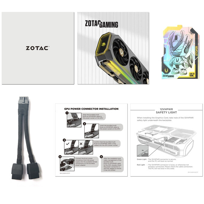 Видеокарта NVIDIA GeForce RTX 5070 Zotac Twin Edge White OC 12GB (ZT-B50700Q-10P) - фото 6
