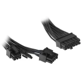 Кабель PCI-E 12-pin - 2x PCI-E 6+2-pin, 0.75м, Cablexpert CC-PSU-2812