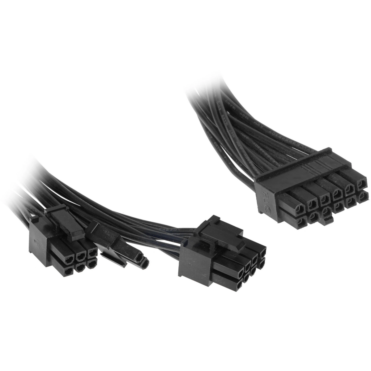 Кабель PCI-E 12-pin - 2x PCI-E 6+2-pin, 0.75м, Cablexpert CC-PSU-2812