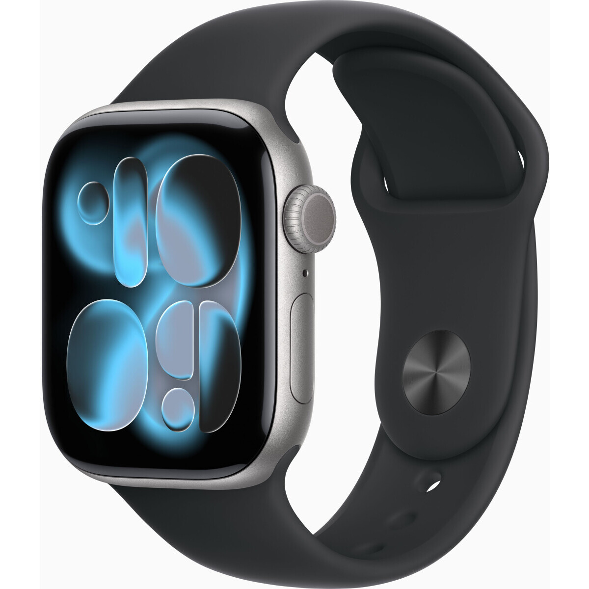Умные часы Apple Watch Series 11 42mm Space Grey Aluminium Case With Black Sport Band S/M (MEQW4)