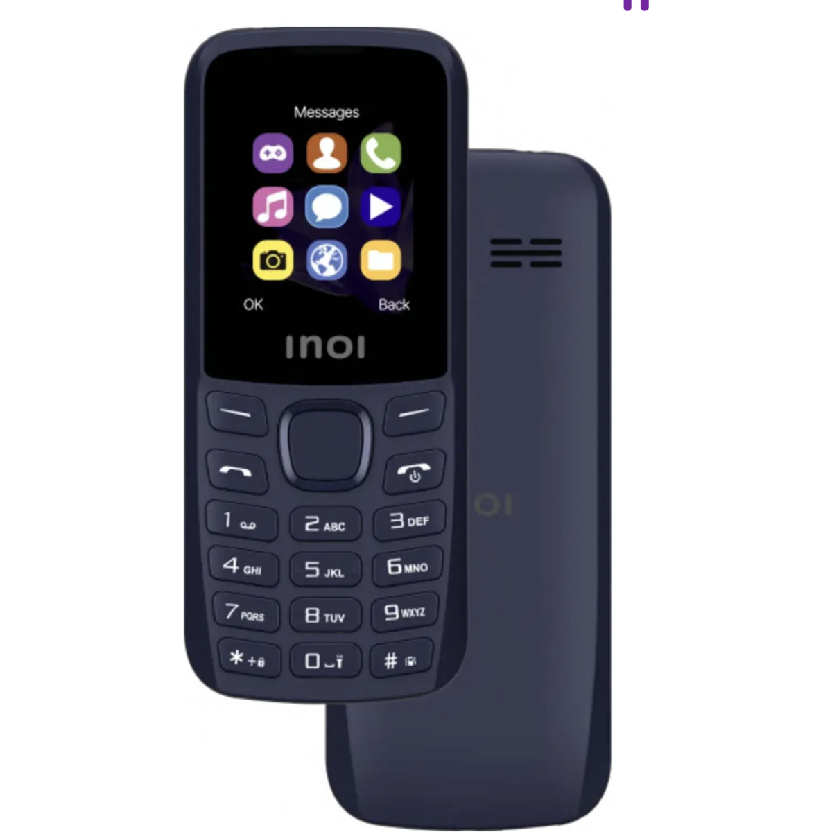 Телефон INOI 240 Modern 4G Blue - 6297001537657