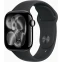 Умные часы Apple Watch Series 11 42mm Jet Black Aluminium Case With Black Sport Band M/L (MEQU4) - MEQU4(LW,X,RK,J)/A