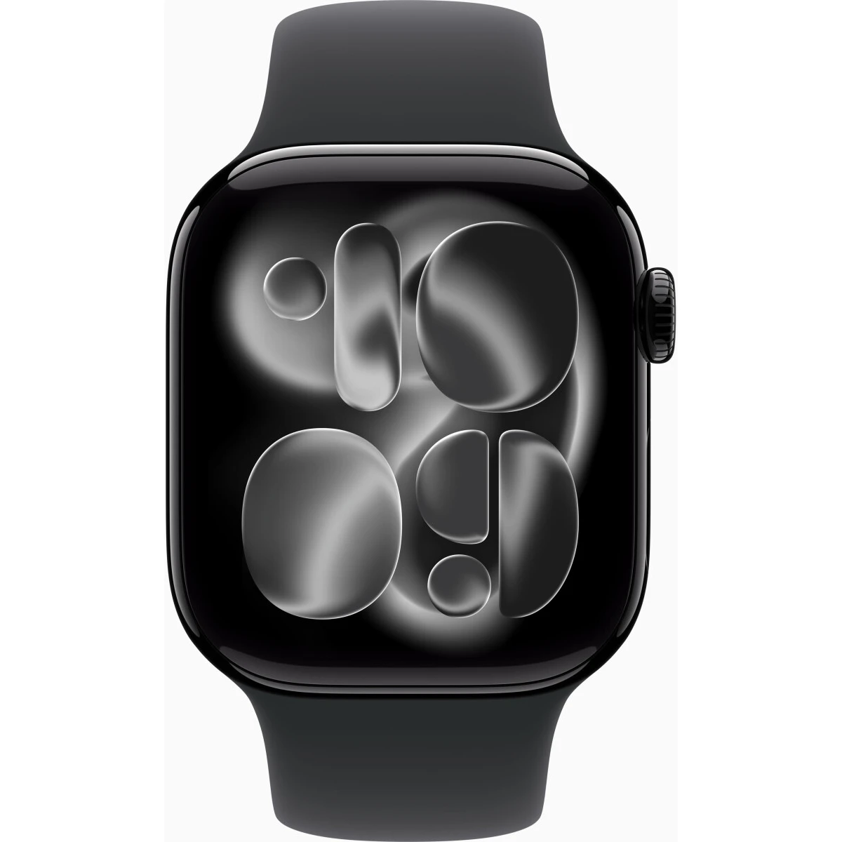 Умные часы Apple Watch Series 11 42mm Jet Black Aluminium Case With Black Sport Band M/L (MEQU4) - MEQU4(LW,X,RK,J)/A - фото 2