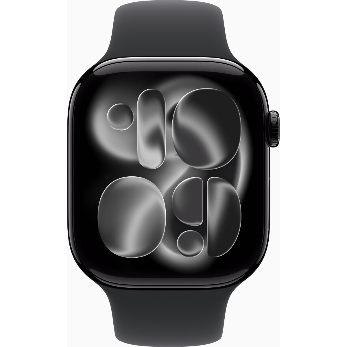 Умные часы Apple Watch Series 11 46mm Jet Black Aluminium Case With Black Sport Band S/M (MEUW4) - MEUW4AM/A - фото 2