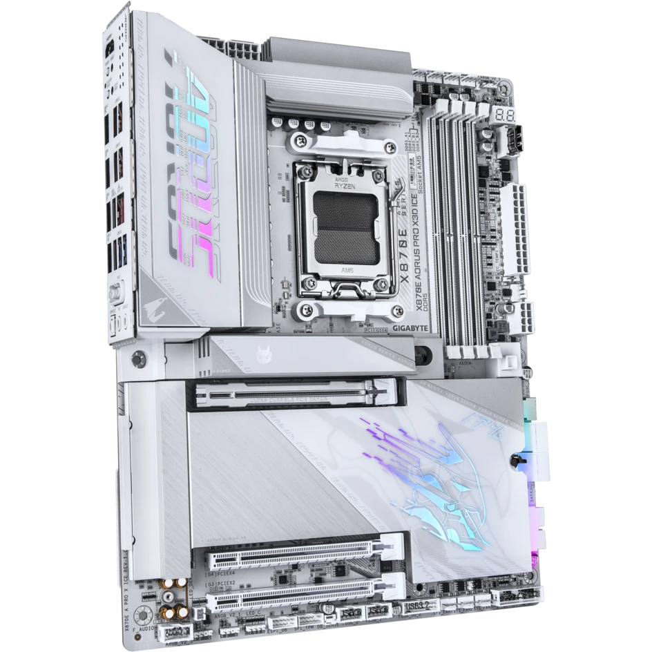 Материнская плата Gigabyte X870E AORUS PRO X3D ICE - фото 2