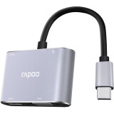 Док-станция Rapoo XD30 4-in-1 USB-C Adapter Grey