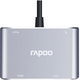 Док-станция Rapoo XD30 4-in-1 USB-C Adapter Grey