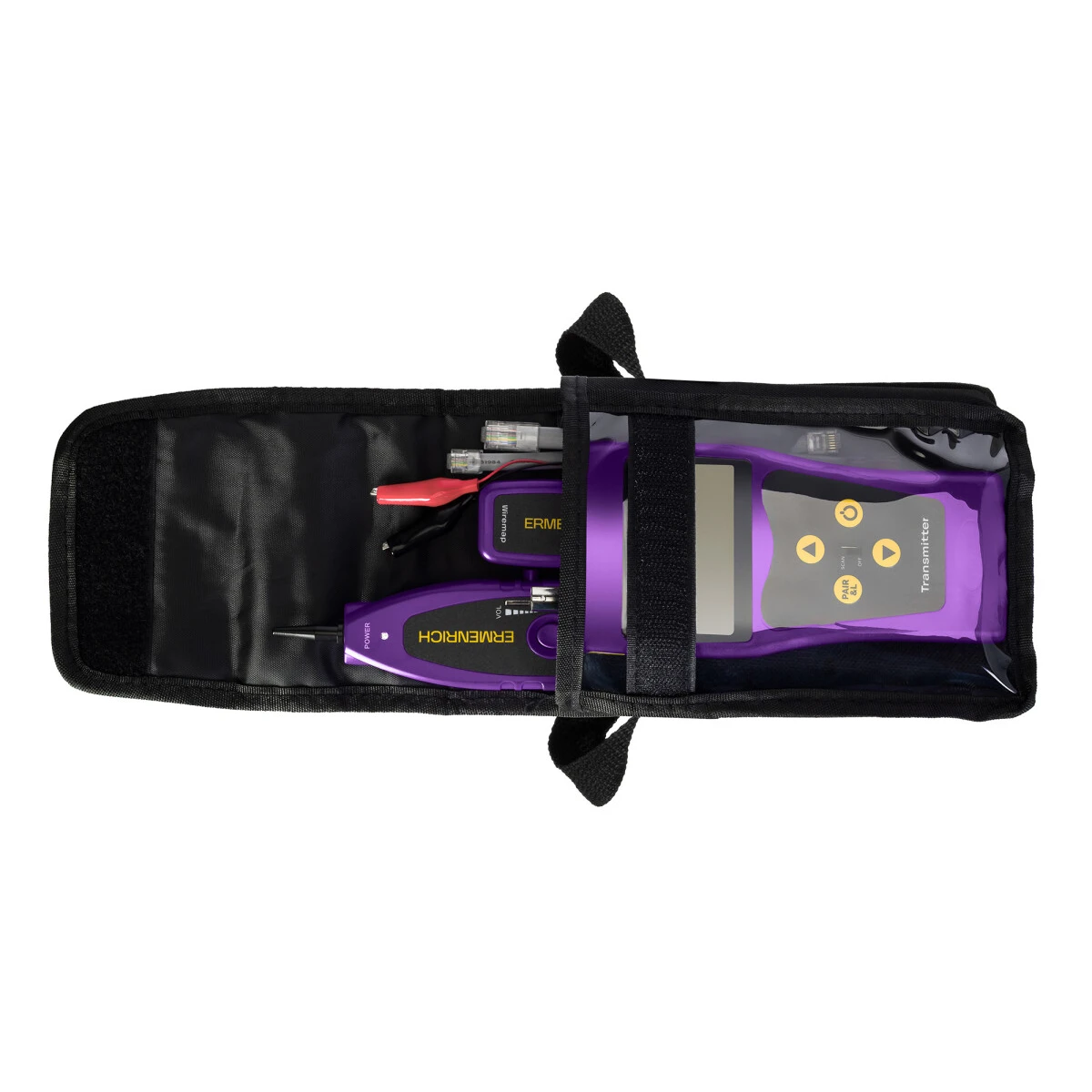 Кабельный тестер ERMENRICH NetGeeks NP30 Violet - 85301 - фото 2