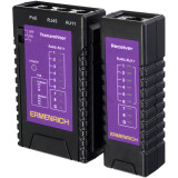 Кабельный тестер ERMENRICH NetGeeks NP10 Violet (85300)