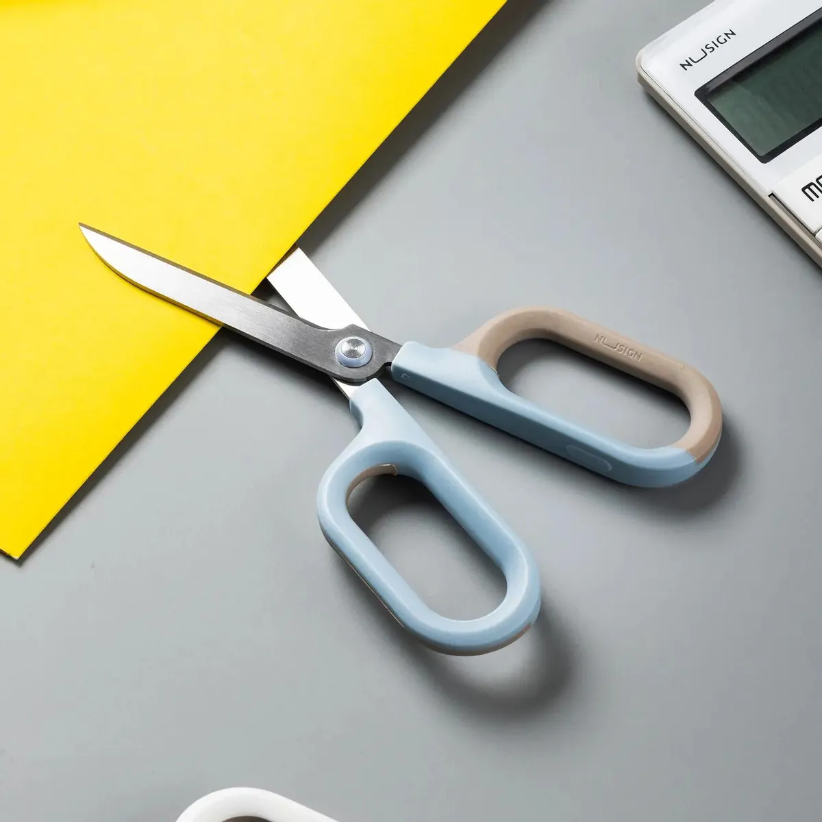 Ножницы Deli ENS055 Blue - ENS055-BL - фото 6