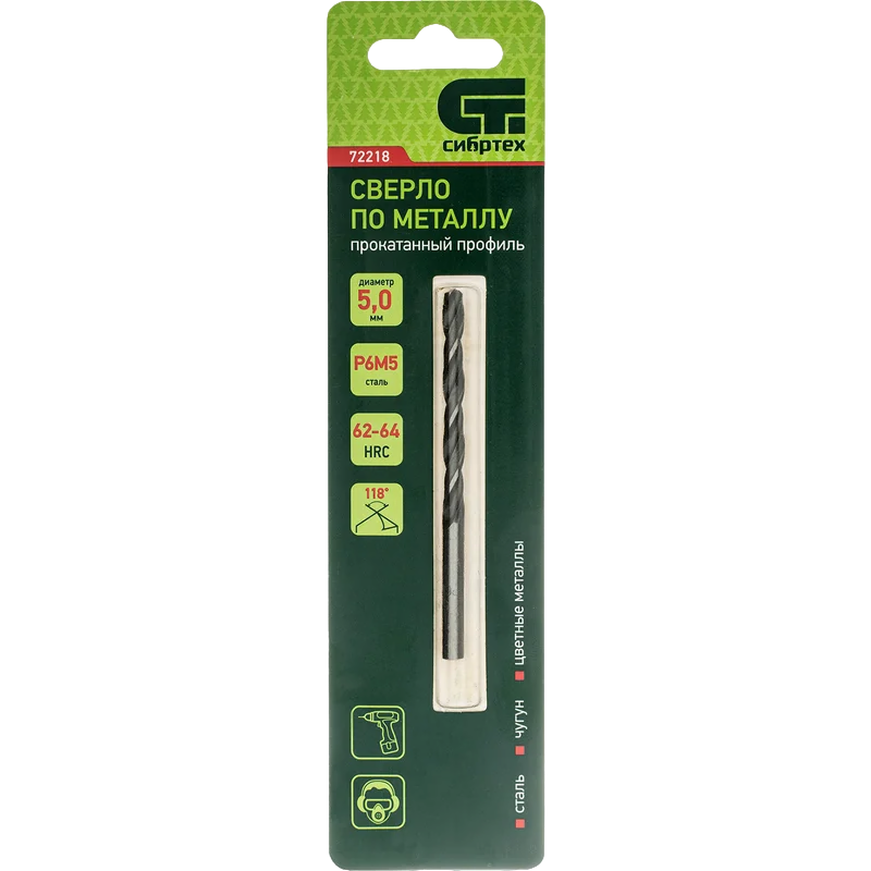 Сверло Сибртех 72218 - фото 5