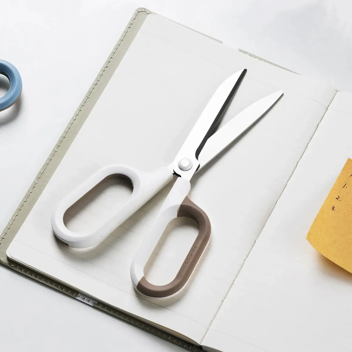 Ножницы Deli ENS055 White - ENS055-WT - фото 8