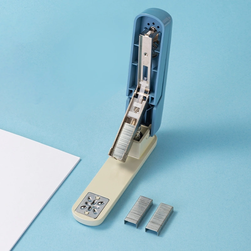 Степлер Deli TA304 Blue - TA304BLUE - фото 2