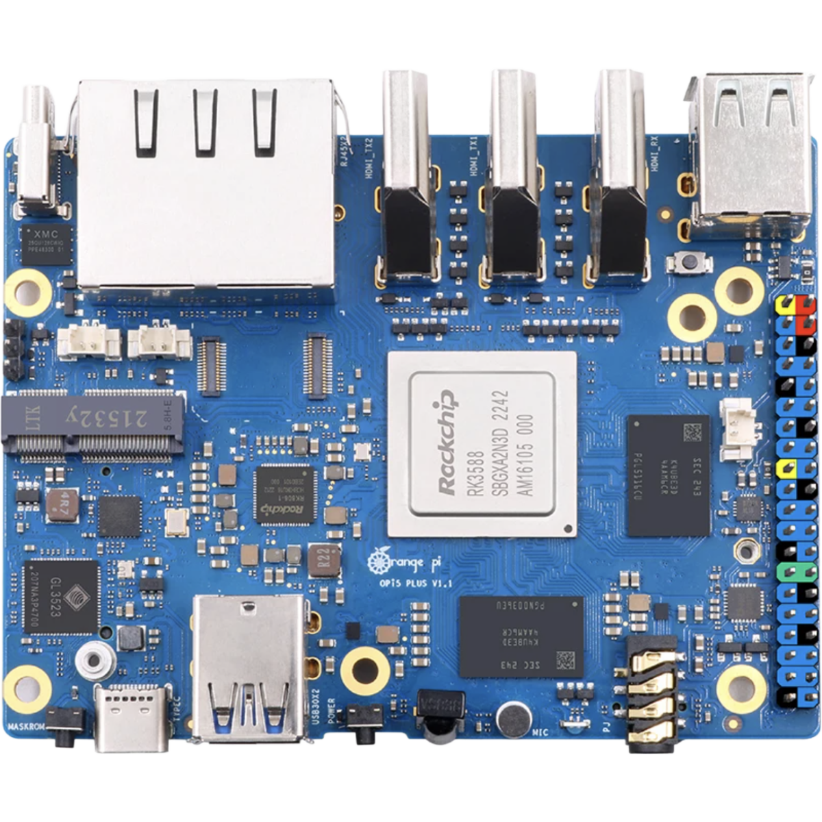 Одноплатный компьютер Orange Pi 5 Plus 16GB