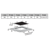 Индукционная варочная панель Weissgauff HI 32 BKS (435694)