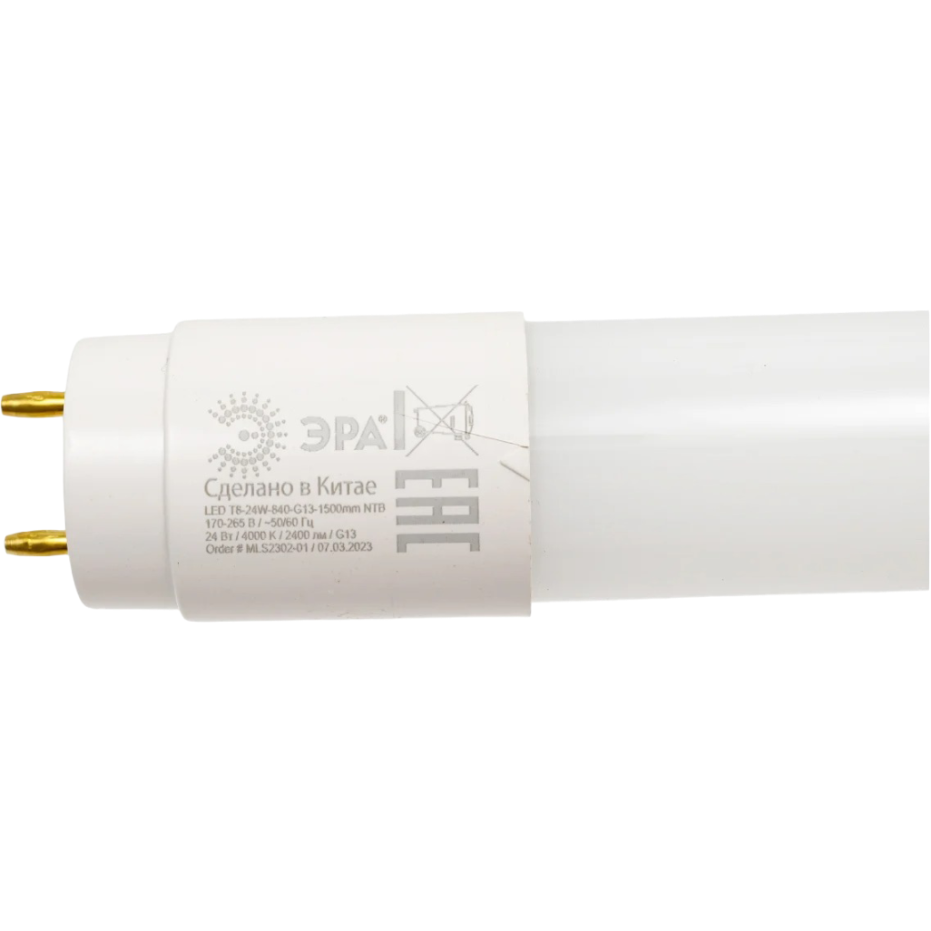 Светодиодная лампочка ЭРА RED LINE LED T8-24W-840-G13-1500mm (24 Вт, G13) - Б0056908 - фото 2