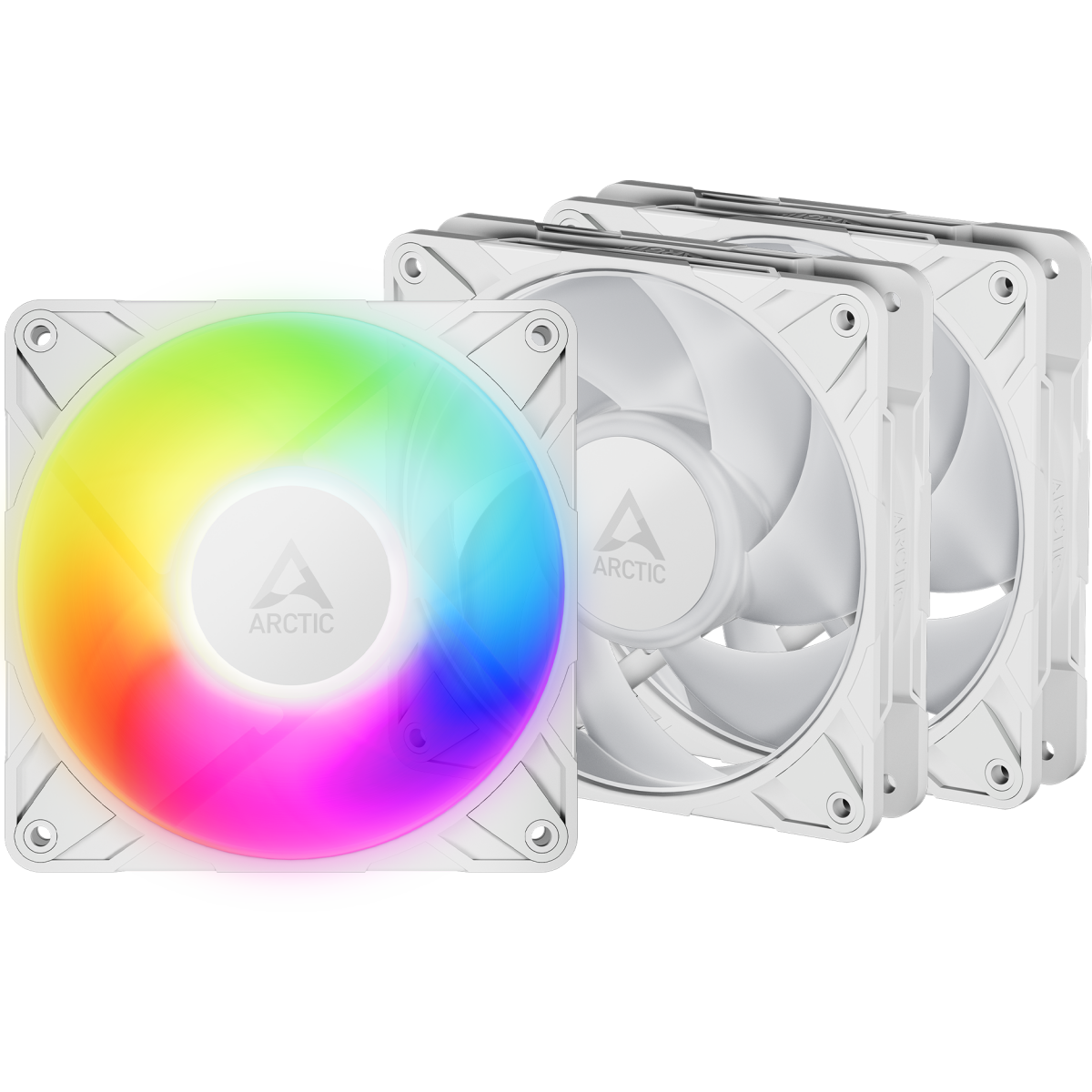 Вентилятор для корпуса Arctic P12 Pro A-RGB White (3 шт.)
