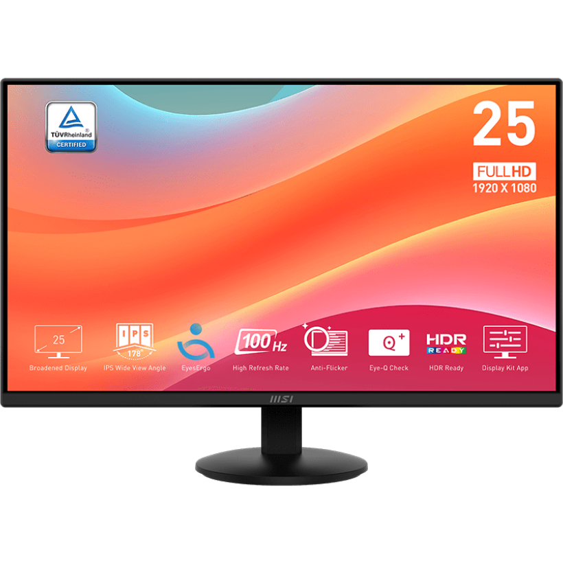 Монитор MSI 25" PRO MP252L - 9S6-3PD7CT-014