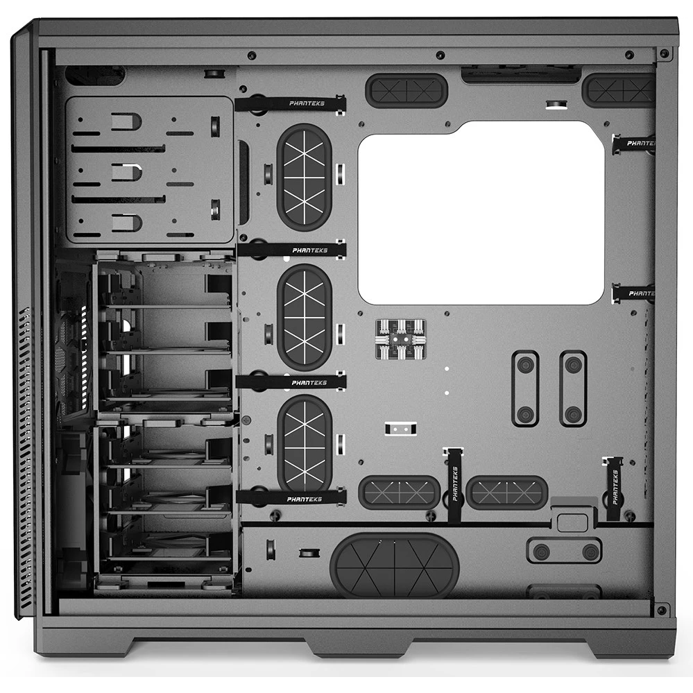 ..... Корпус Phanteks Enthoo Pro Tempered Glass Black (0251) Б/У, царапины на корпусе - PH-ES614PTG_BK - фото 5