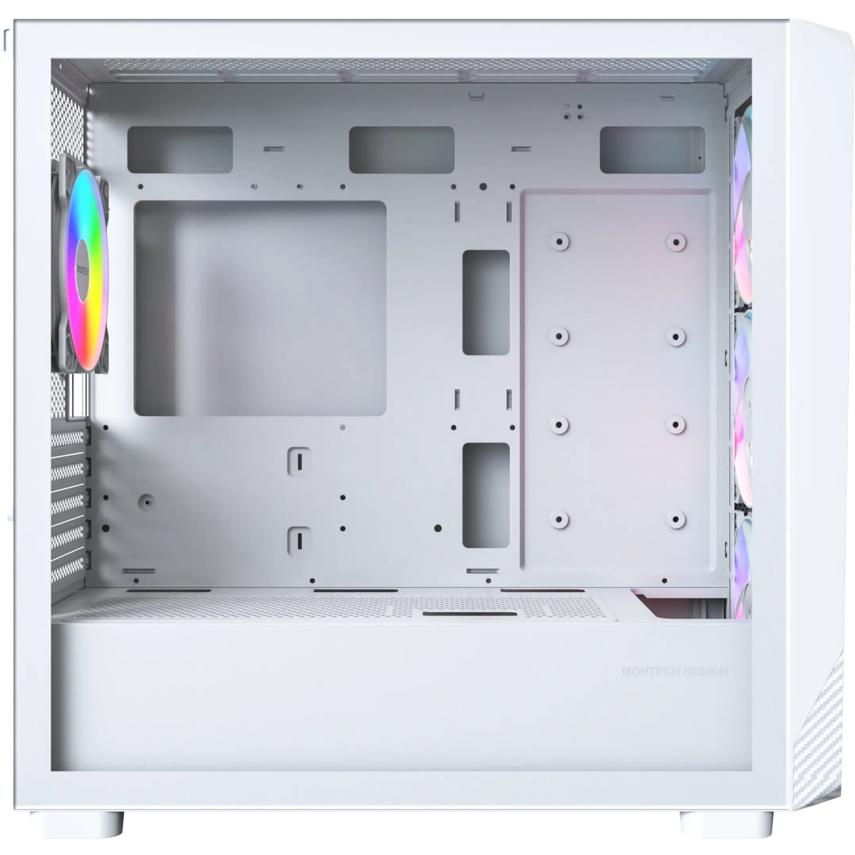 Корпус MONTECH X5M White - X5M (W) - фото 5