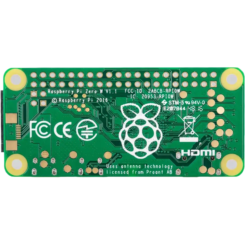 Одноплатный компьютер Raspberry Pi Zero W 512Mb - RA219 - фото 3