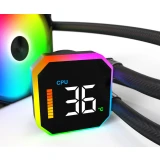 Система жидкостного охлаждения MONTECH HyperFlow Digital 360 Black (HYPERFLOW DIGITAL 360 (B))