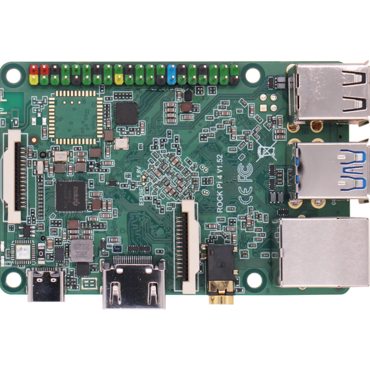 Одноплатный компьютер Radxa ROCK Pi 4A 4GB OEM