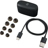 Гарнитура Audio-Technica ATH-CKS30TW+BK