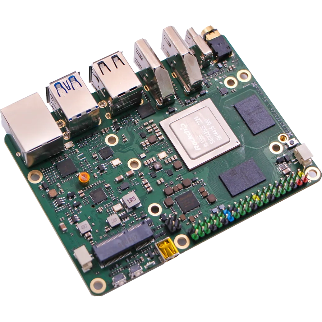 Одноплатный компьютер Radxa ROCK 5B 16Gb - ROCK 5 Model B 16GB - фото 2