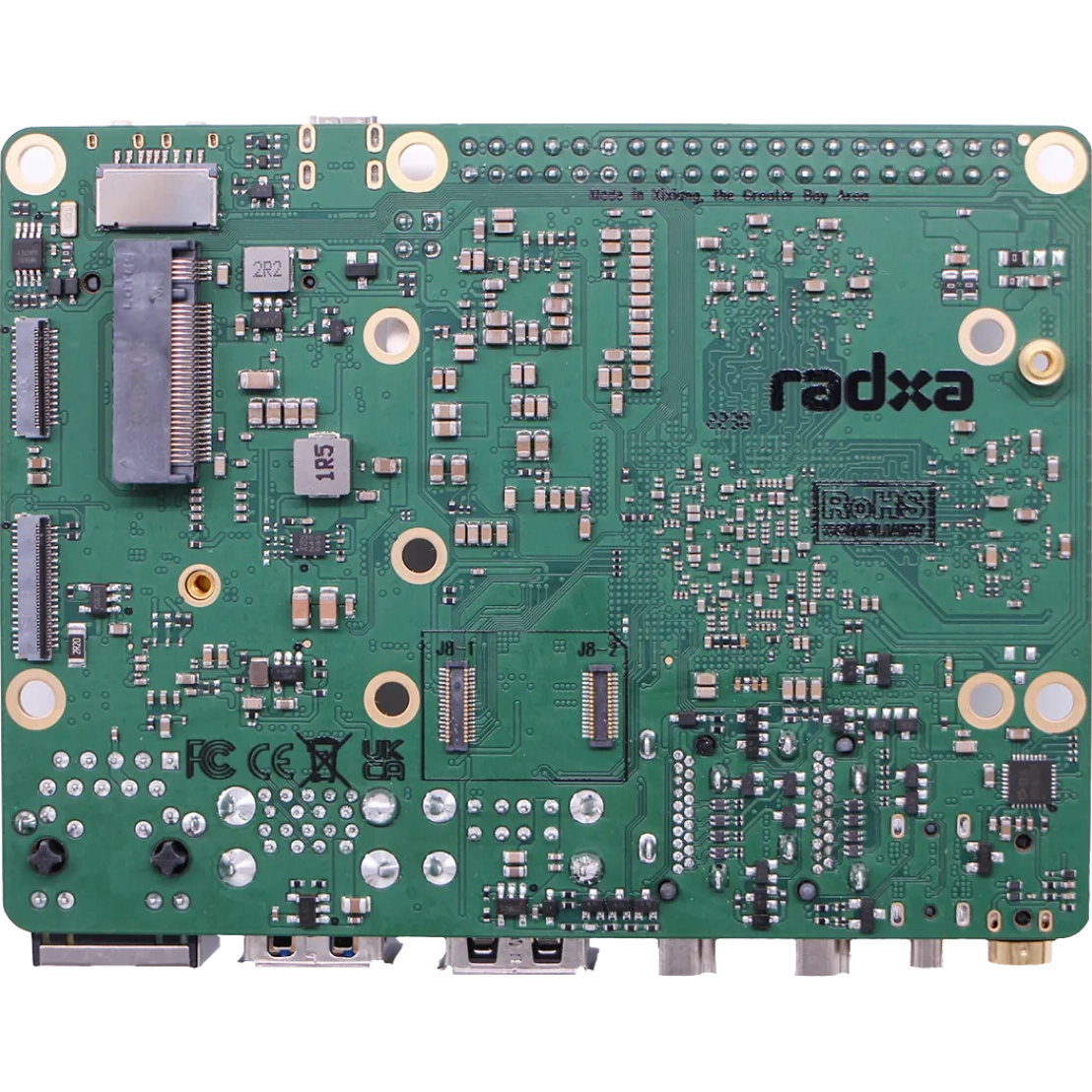 Одноплатный компьютер Radxa ROCK 5B 8GB - ROCK 5 Model B 8GB - фото 3