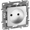 Электрическая розетка Legrand Etika 672434