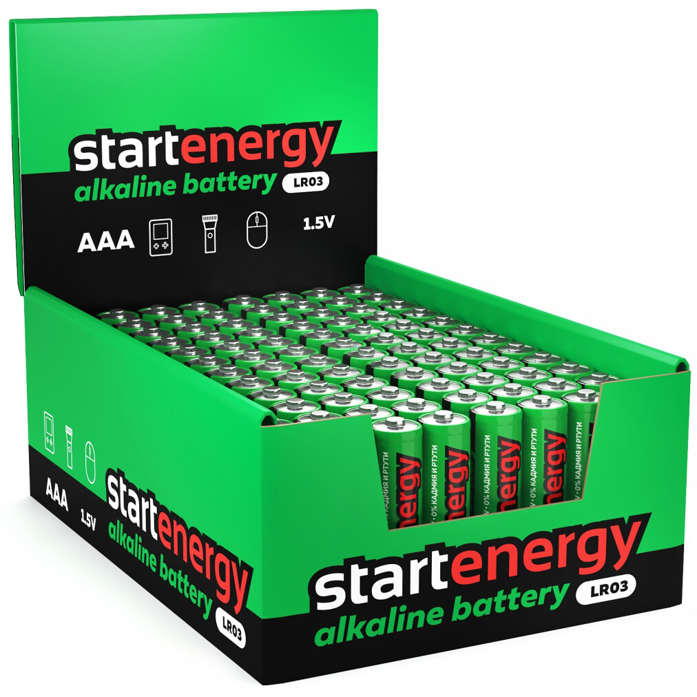 Батарейка СТАРТ (AAA, 104 шт.) - 4610116214831