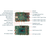Одноплатный компьютер Radxa X4 8Gb (RS866-D8E0R30W16)