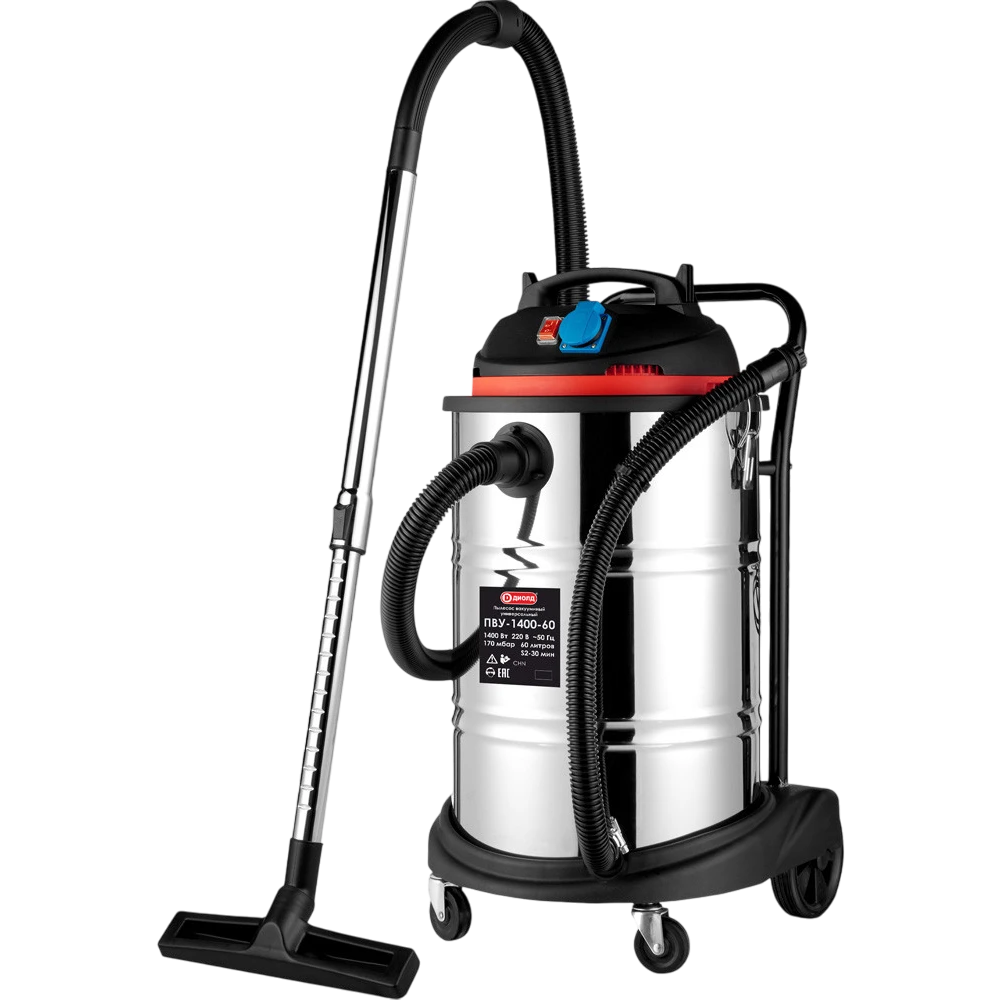 Профессиональный пылесос ДИОЛД ПВУ-1400-60 - 70010040