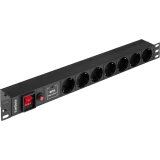 Блок розеток ExeGate PDU-19H702 Al-7S-C14-SW-O-SPD1 (EX299607RUS)