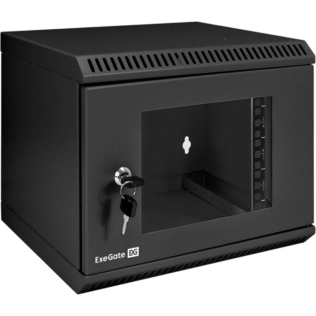 Шкаф ExeGate EC-WM-6U.280.G.BLACK