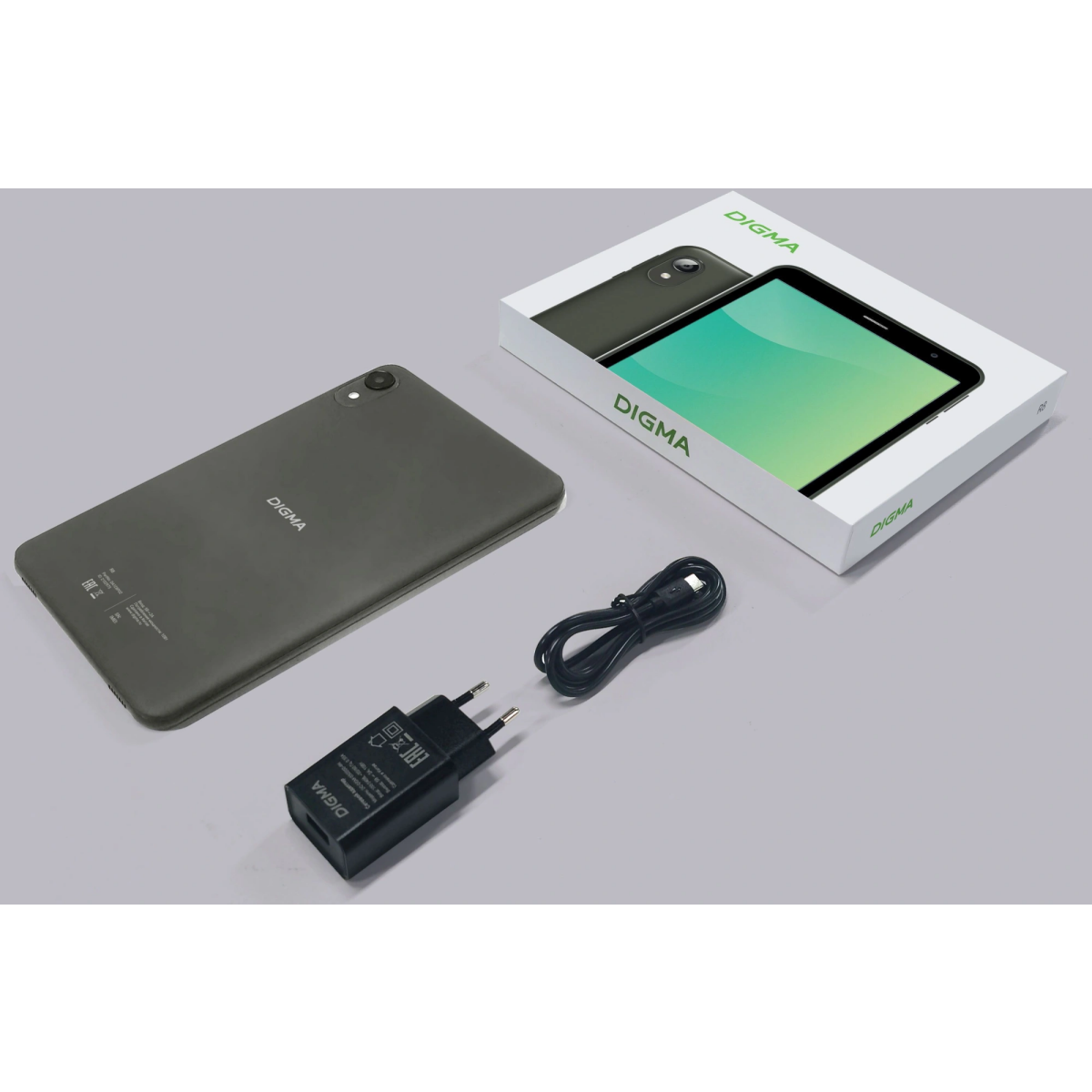 Планшет Digma R8 4/64Gb Grey - DA1C8P02 - фото 8