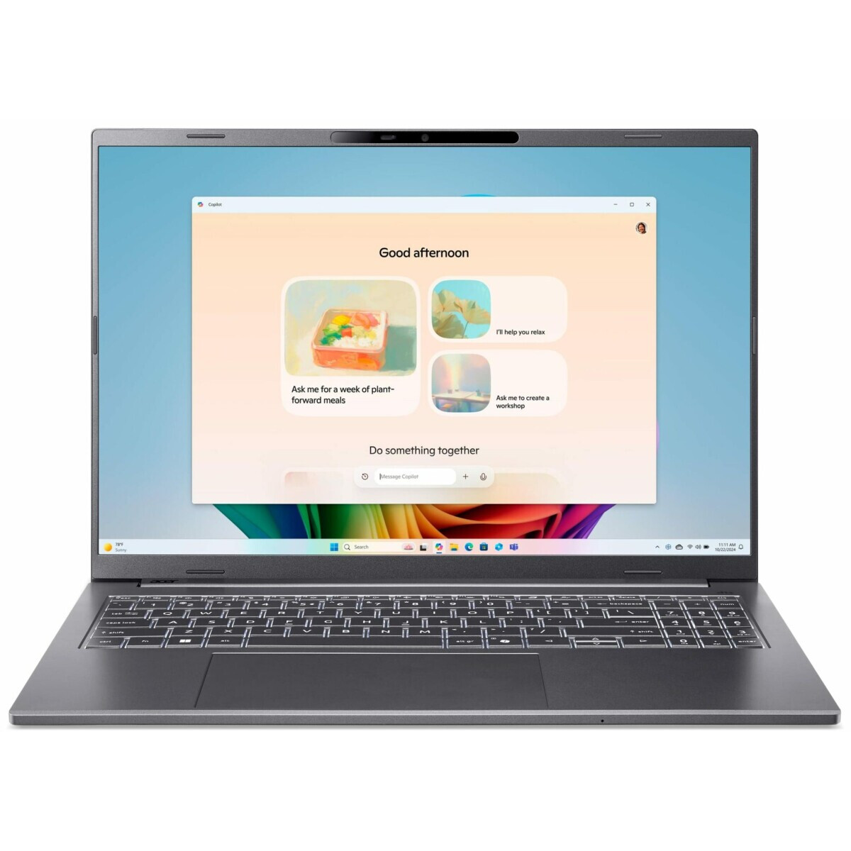 Ноутбук Acer Aspire 16 AI A16-61M-R4BE - NX.JLLCD.005