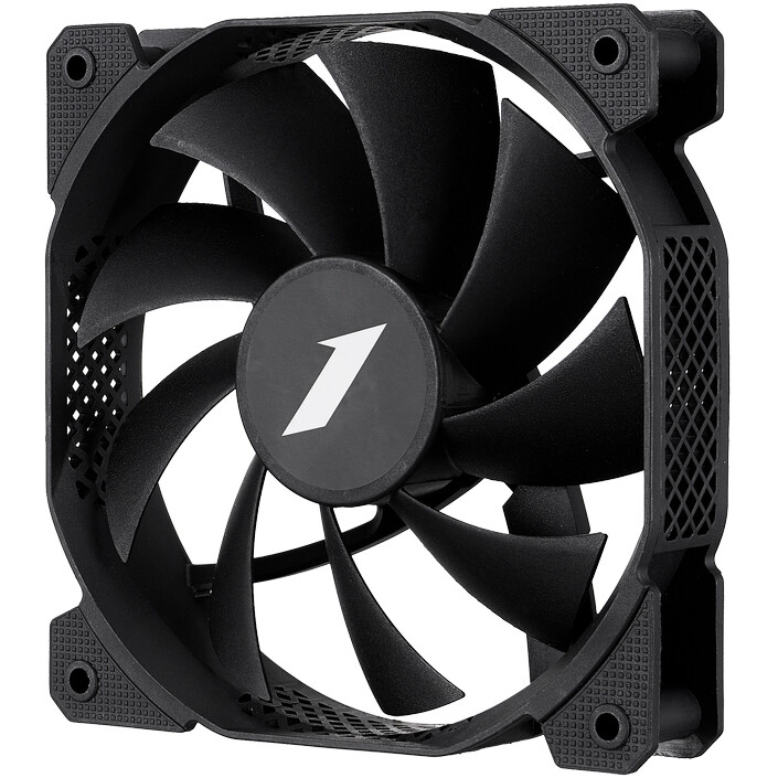 Вентилятор для корпуса 1STPLAYER F Black - F-BK-3P - фото 2
