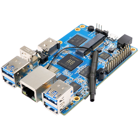 Одноплатный компьютер Orange Pi 3 2/8Gb - RD048 - фото 2