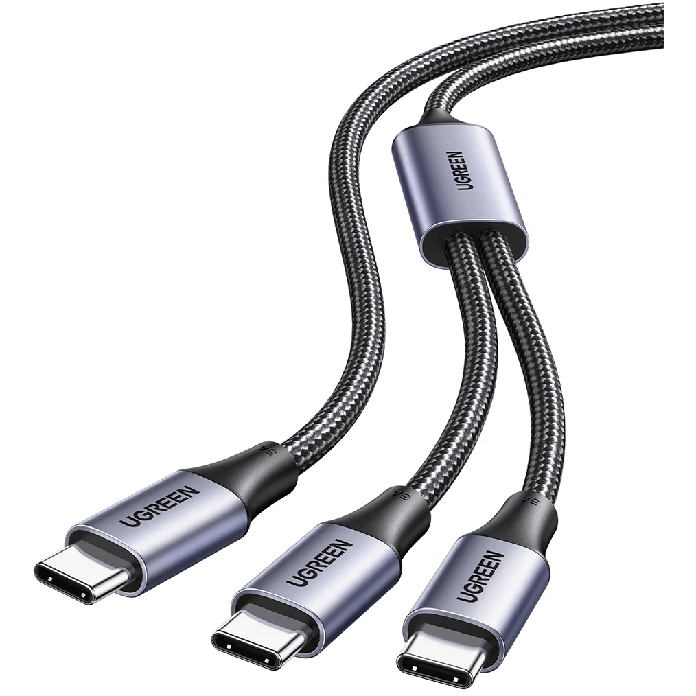 Разветвитель USB Type-C - 2x USB Type-C, 2м, UGREEN L533 - 75733 - фото 2