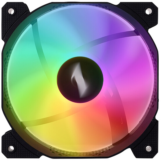 Вентилятор для корпуса 1STPLAYER F7 ARGB Black - F7-BK